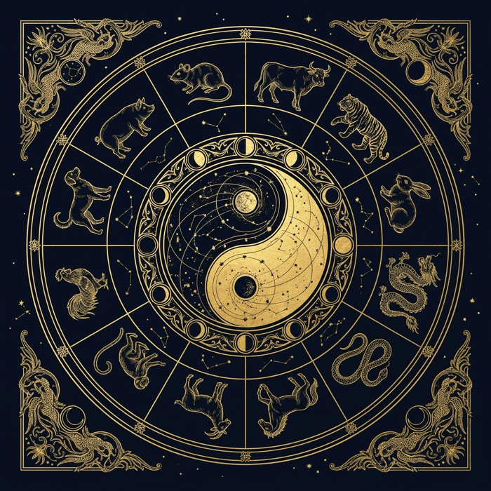 Chinese Zodiac illustration